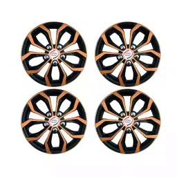 Auto Pearl Car Black Copper Wheel Cover Caps 35.56 cm (14 Inch) Press Type Fitting for I20 Elite-picture-40