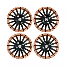 Auto Pearl Car Copper Black Wheel Cover Caps 35.56 cm (14 Inch) Press Type Fitting for Tata Indica Vista-picture-33