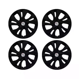 Auto Pearl Car Full Silver Wheel Cover Caps 35.56 cm (14 Inch) Press Type Fitting for Tiago-picture-15