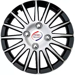 Auto Pearl CDC05 R13  33.02 cm (13 Inch) Press Type Wheel Hubcap with Retention Ring Silver Black Wheel Cover for Maruti Alto K10 LXI CNG (Set of 4)-picture-17