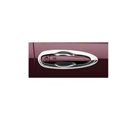 Auto Pearl Chrome Handle Bowl Insert Trim Cover ‎Chrome Compatible For Toyota Innova Crysta-picture-26