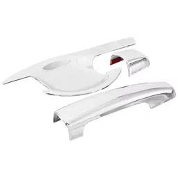 Auto Pearl Chrome Handle Bowl Insert Trim Cover Compatible For Maruti Suzuki Swift (Set of 4)-picture-33