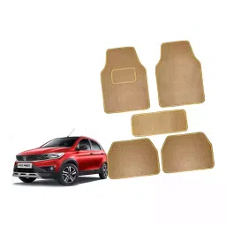 Auto Pearl CMBE164 Polyester Standard Mat for Mahindra Tigor (Beige)-picture-37
