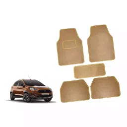 Auto Pearl CMBE18 Polyester Standard Mat for Ford Aspire (Beige)-picture-43