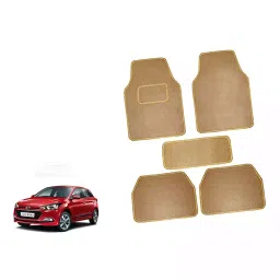Auto Pearl CMBE87 Polyester Standard Mat for I20 (Beige)-picture-26