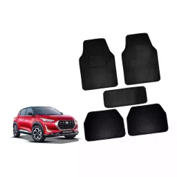 Auto Pearl CMBK112 Polyester Standard Mat for Tata Manza (Black)-picture-11