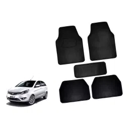 Auto Pearl CMBK29 Polyester Standard Mat for Tata Bolt (Black)-picture-29