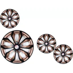 Auto Pearl CoRv26 R13 33.02 cm (13 Inch) PPress Type Wheel Hubcap with Retention Ring Glossy Copper Reverse Wheel Cover for Maruti Wagon R LXI Petrol (Set of 4)-picture-23