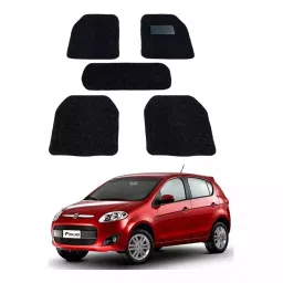 Auto Pearl DB7M68 PVC and Plastic Standard Mat for Fiat Palio 2005-2015 (Black)-picture-25