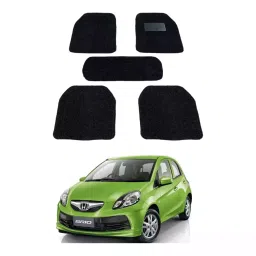 Auto Pearl DB7M88 PVC and Plastic Standard Mat for Honda Brio 2005 (Black)-picture-36