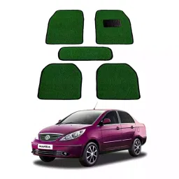 Auto Pearl HD5M274 PVC and Plastic Standard Mat for Tata Manza 2005 (Green)-picture-29