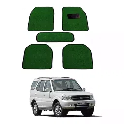 Auto Pearl HD5M279 PVC and Plastic Standard Mat for Tata Safari Storme 2005 (Green)-picture-37