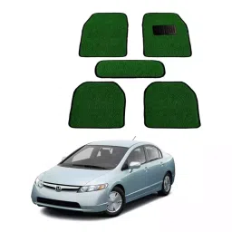 Auto Pearl HD5M97 PVC and Plastic Standard Mat for Honda Civic 2005 (Green)-picture-34