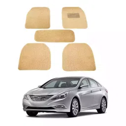 Auto Pearl MA3O119 PVC and Plastic Standard Mat for Sonata 2005 (Beige)-picture-14