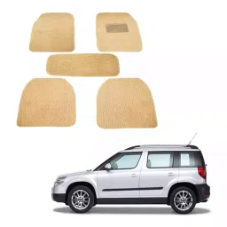 Auto Pearl MA3O260 PVC and Plastic Standard Mat for Skoda Yeti 2005 (Beige)-picture-30