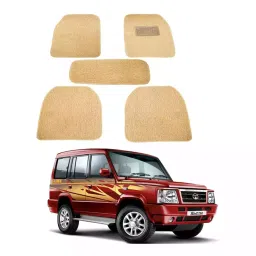 Auto Pearl MA3O282 PVC and Plastic Standard Mat for Tata Sumo 2005 (Beige)-picture-25