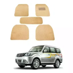 Auto Pearl MA3O283 PVC and Plastic Standard Mat for Tata Sumo Grande 2005 (Beige)-picture-20