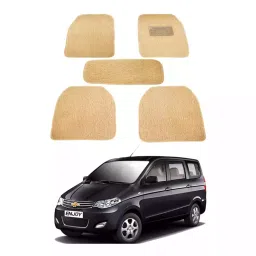 Auto Pearl MA3O48 PVC and Plastic Standard Mat for Chevrolet Enjoy 2005 (Beige)-picture-46