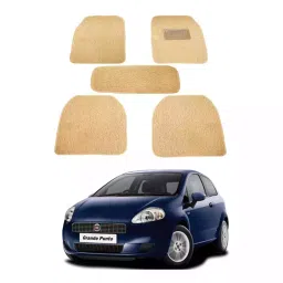 Auto Pearl MA3O64 PVC and Plastic Standard Mat for Fiat Grand Punto 2005 (Beige)-picture-34