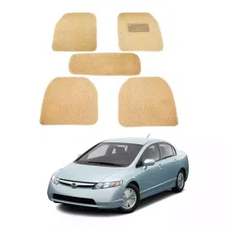 Auto Pearl MA3O97 PVC and Plastic Standard Mat for Honda Civic 2005 (Beige)-picture-23