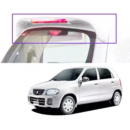 Auto Pearl OE Type Car Spoiler ABS Superior White Compatible For Maruti Suzuki Alto, Spoiler_Alto_Superior_White-picture-18