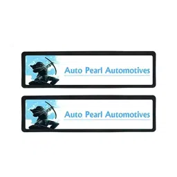 Auto Pearl Plastic Car Registration License Plate Frame Holder Compatible for All Cars-picture-25