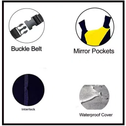 Auto Pearl Polyester Waterproof Two Wheeler Cover for Suzuki Burgman Street (Water Proof) image 2