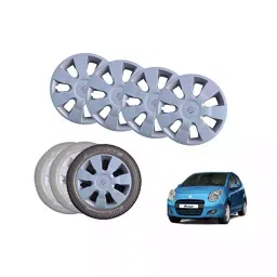 Auto Pearl Premium 33.02 cm (13 Inch) (Set of 4 Pcs) Press Type Hubcap Wheel Cover Replacements for AStar-picture-36
