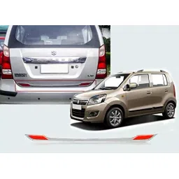 Auto Pearl Rear Trunk Dicky Chrome Trim/Garnish Reflector Compatible with WagonR LXI-picture-13