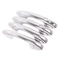 Auto Pearl Stylish Car Door Catch Handle Cover ABS India Compatible For Renault Duster 2016, HC_Chrome_Duster2016-picture-30