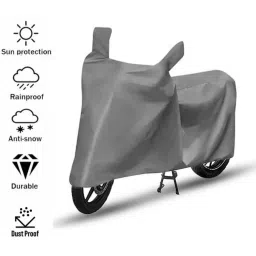Auto Pearl Two Wheeler Cover with Bag for Honda CBR300R BS6, Silver image 2