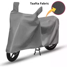 Auto Pearl Two Wheeler Cover with Bag for Honda CBR300R BS6, Silver image 4