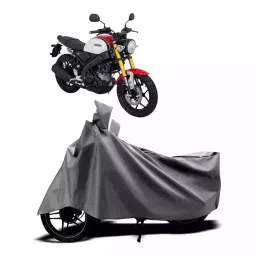 Auto Pearl Two Wheeler Cover with Bag for Yamaha XSR155 BS6, Silver-picture-10
