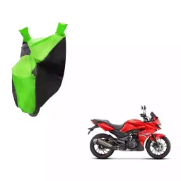 Auto Pearl Waterproof Two Wheeler Cover For Hero MotoCorp Xtreme 200S (Green & Black)-picture-23
