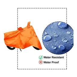 Auto Pearl Waterproof Two Wheeler Cover For KTM 1050 Adventure (Orange) image 3