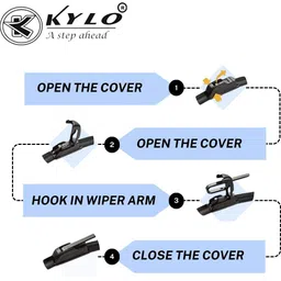 auto tech gurble industries Windshield Wiper For HYUNDAI Xcent image 3