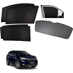 Auto Addict Car Window Sunshades Non Magnetic with Dicky Fix Type(Side Windows,Rear Window) for Mahindra XUV 700-image-5