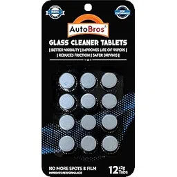 AutoBros Windshield Cleaner Tablets – 12 Pcs | Concentrated Glass Cleaning Tablets for Car Wiper | Removes Dirt, Oil & Bugs | Streak-Free Shine | Glass Cleaner Tablets-picture-36