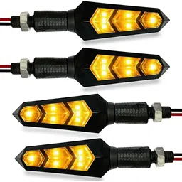autofledge Front, Rear, Side LED Indicator Light for Bajaj, Bullet, Datsun, Hero, Honda, KTM, Kawasaki, Royal Enfield, TVS, Universal For Bike, Yamaha 3 Series, 4 Series, 5 Series, 6 Series-picture-26