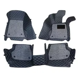 AutoFurnish Black 7D Economy Custom Fitted Car Mat for Maruti Suzuki XL6 2019 Pack of 2-picture-11