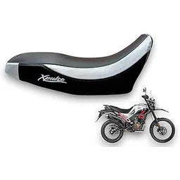 autoleopard X Pulse 200 4V PRO Dakar Edition Gloss Silver Soft Premium Touch,10 MM Cushion Foam,Triple Layer Perfect for Riding Comfort,-picture-14