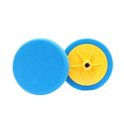 Autozcrave Foam Polishing Pad 150 mm (6 inch) Disc & 50 mm Thickenss Blue for Rotary Polisher, DAPP6-picture-43