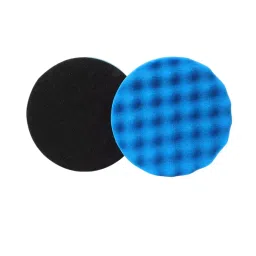 Autozcrave Waffle Foam Pad 175 mm (7 inch) Disc & 26 mm Thickenss Blue for Rotary Polisher, DAPP7-picture-12