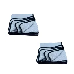 Autozcrave Water Devour Microfiber Cloth 98x72 cm Size and 450 GSM Grey for Multipurpose Use, PPFT25 (Pack of 2)-picture-44