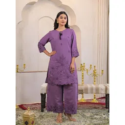 AUTUMN LANE Women Embroidered Co-ord Set-picture-20