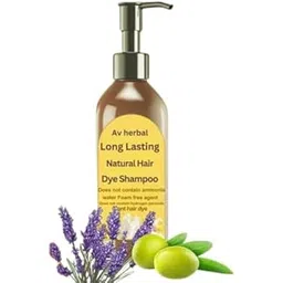 AV Herbal International Unique Hair Dye Shampoo All In One For Smoother, Dyed, Shine, Dandruff Enriched Formula Magic Transformation Hair Solution-picture-35