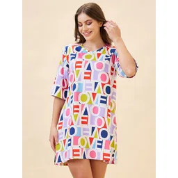 AV2 Printed Nightdress-picture-29