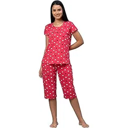 av2 Women Cotton Printed Feeding Top & Capri Set 2313-picture-33