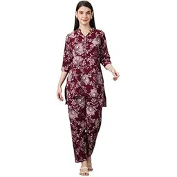 av2 Women's Cotton Maternity Night Suit set-picture-37