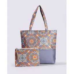 avaasa Women Floral Print Tote Bag with Pouch-picture-22